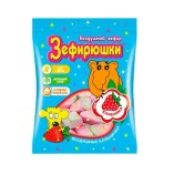 Зефирюшки воздушный зефир со вкусом клубники, 40 гр